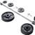 Olympic cast iron weight plate set 245 lbs plus 45 lb Bar 12 thumbnail