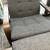 Stylish Curved-Lines Bentwood Arm Chair, with matching Ottoman 3 thumbnail