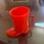 Vintage Retro Red Plastic Cowboy Boot Cup Mug, 50s or 60s. 1 thumbnail