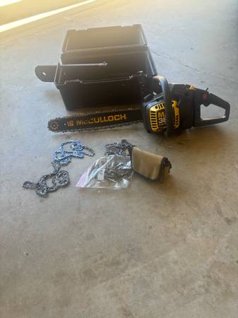 Mac 38-18 chainsaw 1