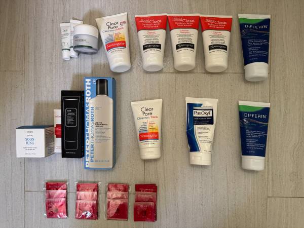 Acne and Face Products FREE 1