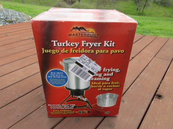 Masterbuilt 30 Quart Turkey Lobster Fries Shrimp Fryer Kit New In Box 1
