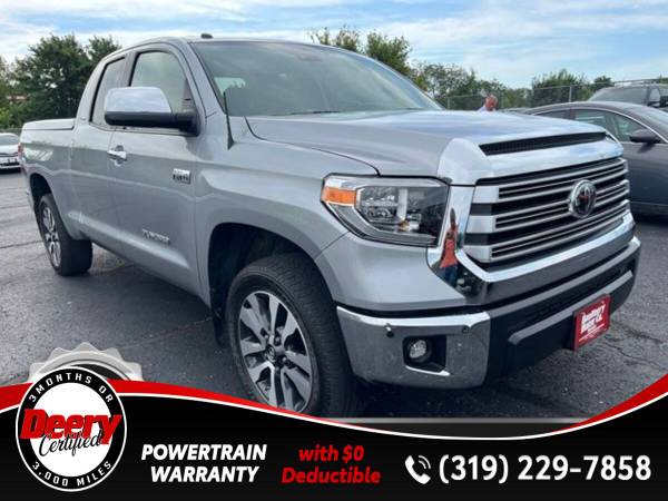 Certified 2019 Toyota Tundra Limited Silver Sky Metallic 1