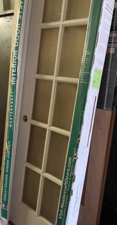 New 24x80 interior door, 10 lite 1