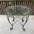 DECORATIVE ROUND GLASS TABLE – for garden or living room 1 thumbnail