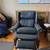 Wings back leather  armchair English style 3 thumbnail