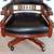 Antique c1890 San Diego Superior Court Judge Chair Milwaukee Chair Co 3 thumbnail