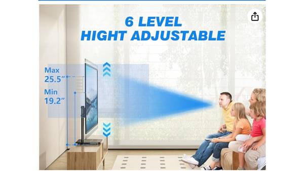 TV Stand- Adjustable for 27-50-55-60" TV 1