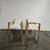 Vintage '50s Sculptural Bleached Oak+Wool Open Arm Lounge Chairs 14 thumbnail
