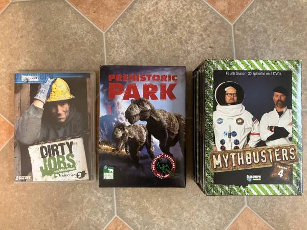 Assorted loud, messy, explosive DVDs 1
