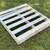 FOR SALE - 36 x 40" whitewash painted wood pallet DIY craft decor 1 thumbnail