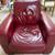 Pavia Leather Chair-Red 5 thumbnail