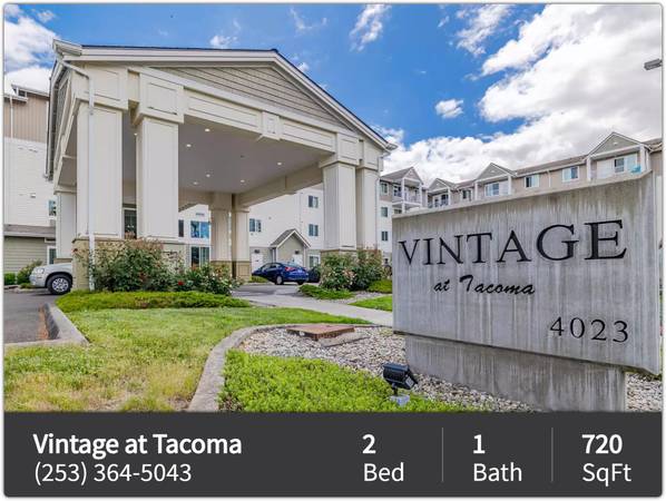 $1,199 / 2br - 720ft2 - ¡No busques más! ¡Ya encontraste tu hogar! Increíble de 2 habitaciones, 720 pies cuadrados, ¡gran valor! (Tacoma)63808084391555120