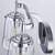 New ALLEN+ROTH 2-Light Chrome Vanity Light Fixture 5 thumbnail