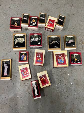 Hallmark Christmas Decorations Lot. 40 new items. 1