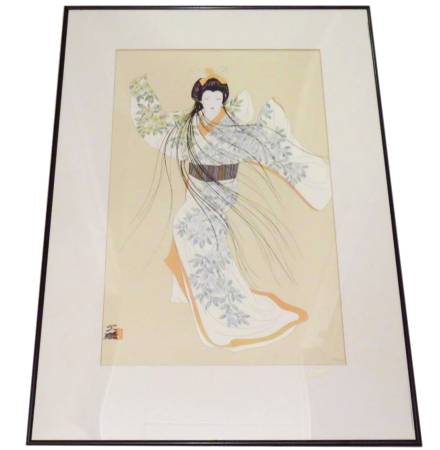 Otsuka Print Vision of Elegance Lithograph Fine Art Print 34x24 1
