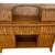Mid Century 90s Sideboard Hutch Mcm Wood Curvy Fluted Server Credenza 2 thumbnail
