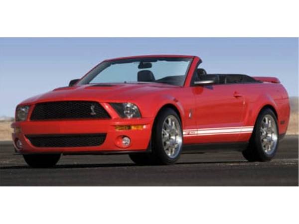 1 2007 Ford Mustang  Shelby GT500 Convertible 1