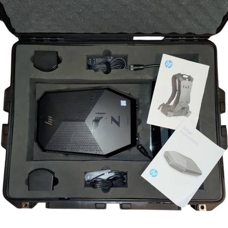HP Z VR Backpack G1 i7-7820HQ w/ Dock, 6 Batteries, HTC VIVE Pro, Pelican Case 1