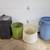 Lot of used trash cans - 4 1 thumbnail