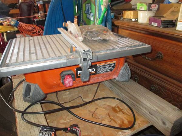 RIDGID WET SAW 1