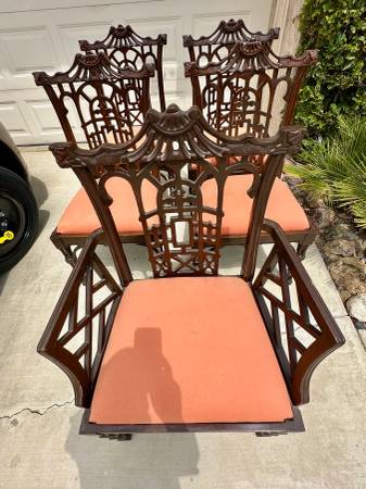 Mid-Century Tiffany Style Dining Room Chairs - $25062957307325953120