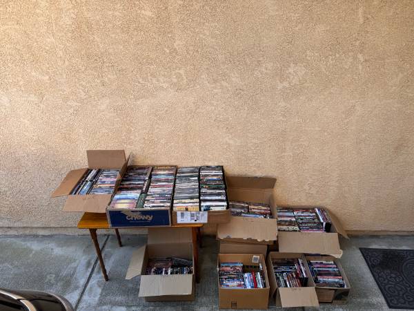 DVD Movies, Music CDs 0.25¢ Ea - cds / dvds / vhs - by owner