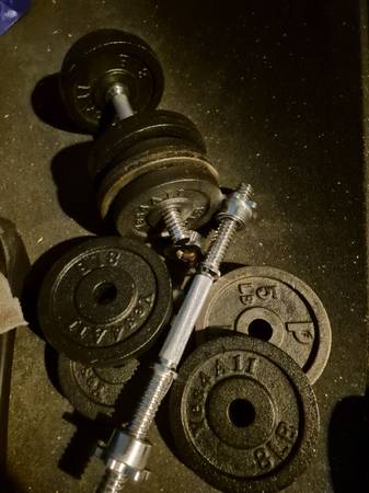 50lbs dumbells weights 1