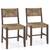 🔥 BRAND NEW GOFLAME Wooden Dining Chairs – Set of 2 | Hand-Woven Rope Seats 1 thumbnail