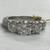 1.55ct center G/VS2 natural diamond platinum engagement ring 2 thumbnail