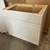 36"W White Bathroom Vanity Solid Wood No Top No Sink Used 3 thumbnail