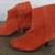 Garnet Hill Suede Ankle Boots Size 7.5 Made in Italy 3 thumbnail