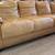 GIANT 8 PERSON FULL-GRAIN TAN LEATHER SECTIONAL 2 thumbnail