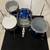 Rogers Holiday 1960’s 4 Piece Drum Kit in Blue Onyx 7 thumbnail