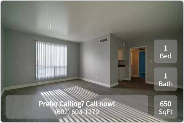 ¡Fabulosos apartamentos en Phoenix! ¡Llámenos hoy! 1