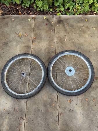 Cliffhanger Shimano 26” wheelset 1