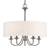 22IN. "QUINN" 5-LITE CHANDELIER - ALLNEW 1 thumbnail