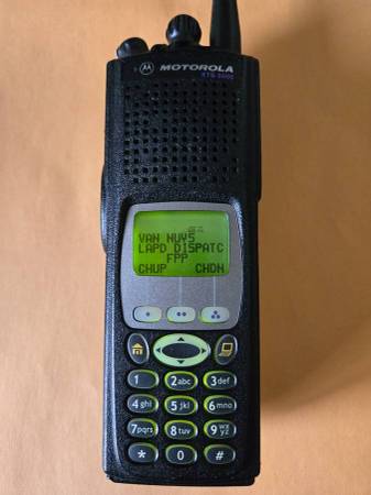 Motorola XTS 5000 Police Radio loaded w/ LAPD LASD LAFD LBPD