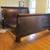King Mahogany Bed Frame  (Sleigh Style) 1 thumbnail