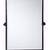 28" x 36" MATTE BLACK PIVOTING BEVEL MIRROR - ALLNEW 3 thumbnail
