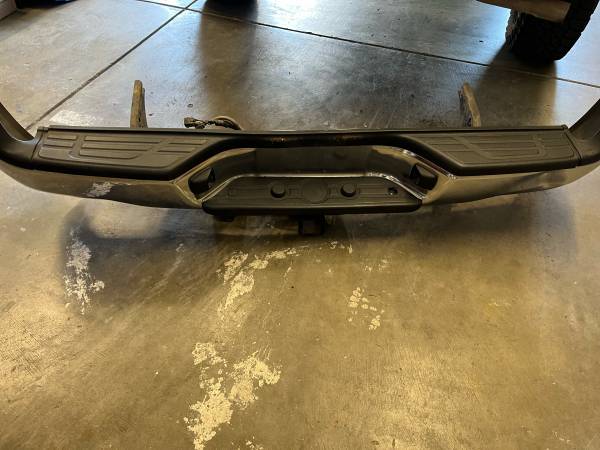 Toyota Tacoma factory rear bumper and tow hitch 2nd gen - $225 (healdsburg / windsor)63471320491393121