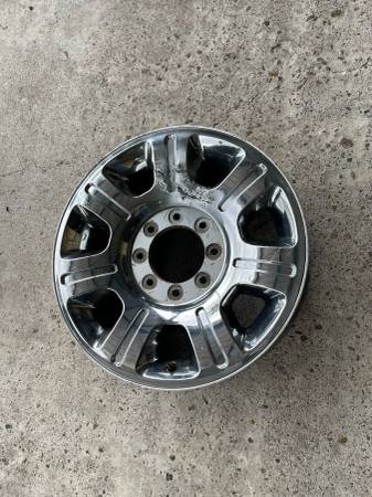 20in Ford F250 chrome spare wheel 1