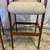 Pair of 2 Vintage Solid Teak Upholstered Bar Stools by Benny Linden 9 thumbnail