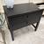 Black 2 Drawer Nightstand 1 thumbnail