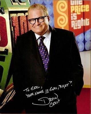Drew Carey, Comic, TV Personality, Signed 8" x 10" Color Print 1