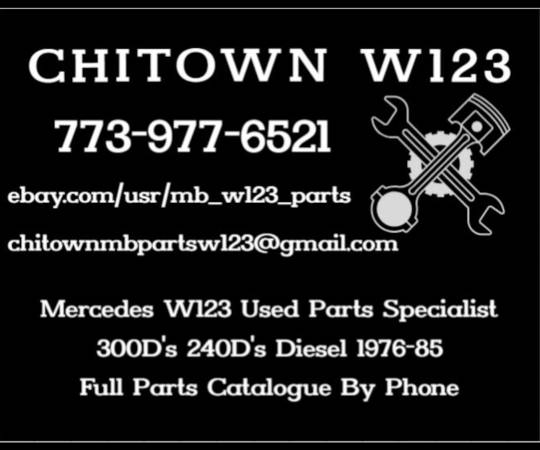 W123 Palomino Interior 300d 240d 280c 380se 1