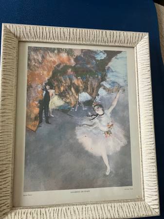 Edgar Degas - Ballerina on Stage - wall art 1