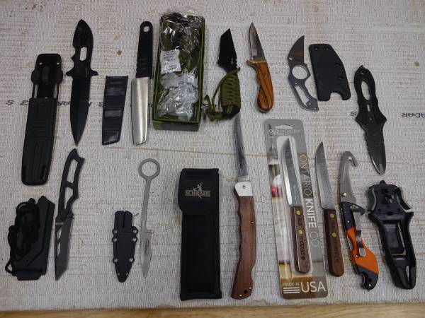 Package deal:  Misc. knife collection 1