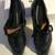 AUTHENTIC VINTAGE LOUIS VUITTON BLACK LACE UP LEATHER SNEAKERS SIZE:11 7 thumbnail