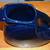 Fiesta Cobalt Blue Disc/Disk Large Water Pitcher Fiestaware 5 thumbnail